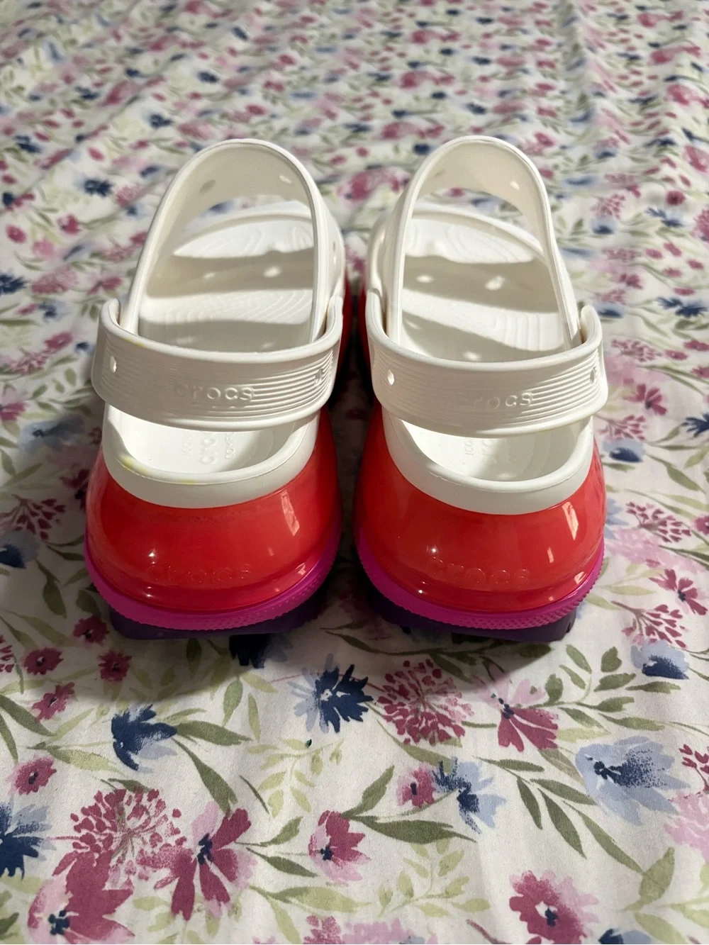 Crocs Mega Crush Sandals White/Multi